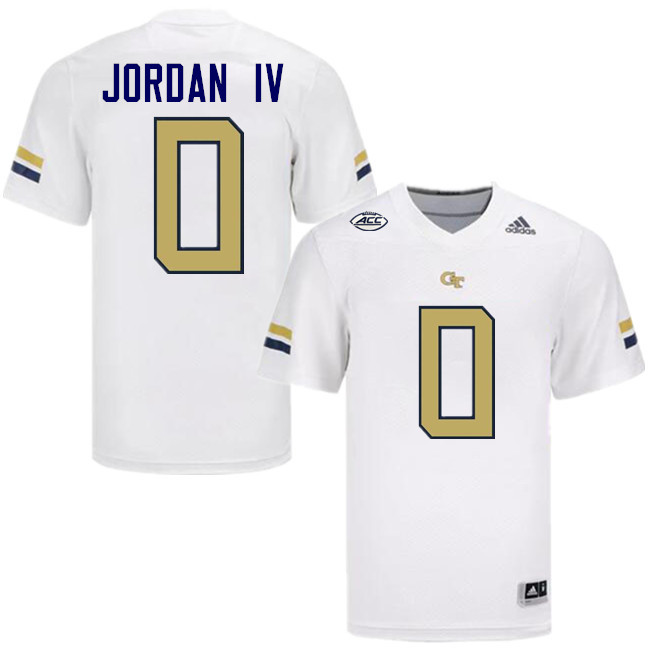 Melvin Jordan IV Georgia Tech Jerseys,Georgia Tech Yellow Jackets College Football Uniforms-White